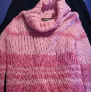 Bisou Bisou pink sweater